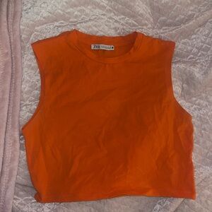 Orange tank